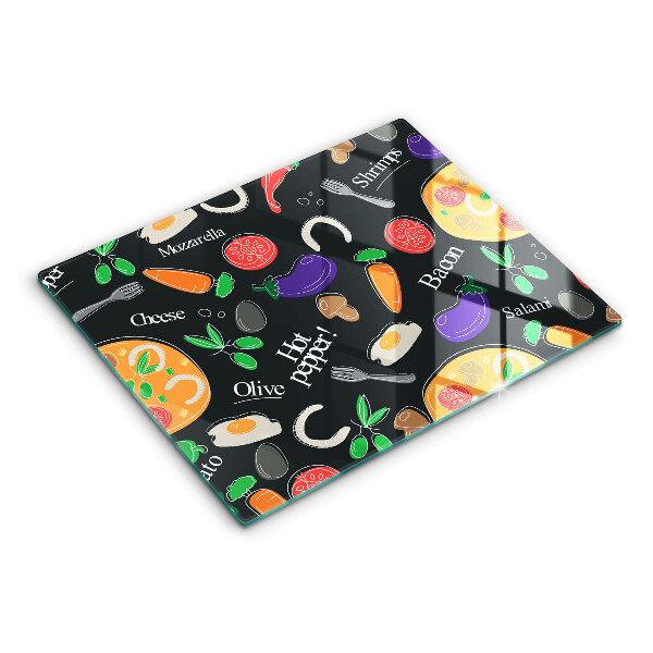 Tűzhelyvédő Élelmiszer illusztráció