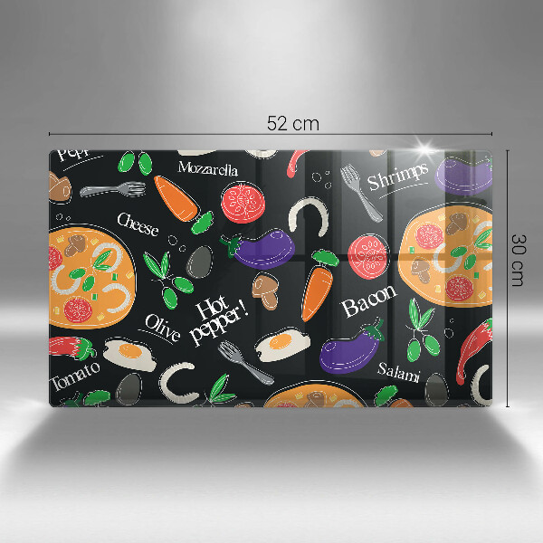 Tűzhelyvédő Élelmiszer illusztráció