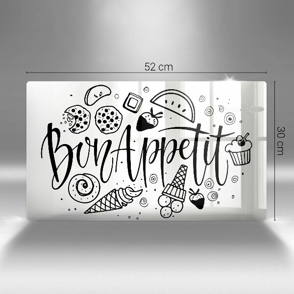 Tűzhelyvédő Bon Appetit