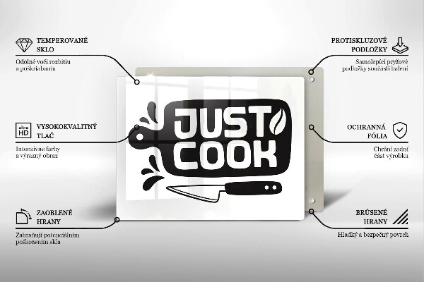 Tűzhelyvédő Just cook