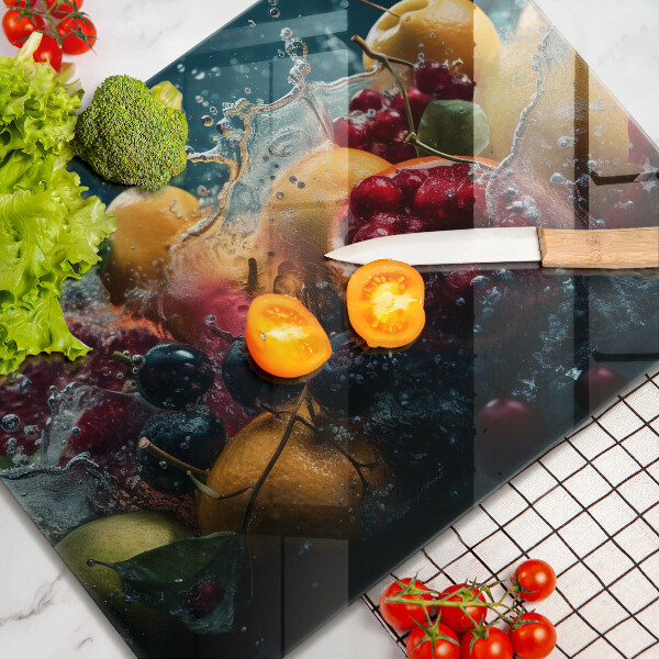 Tűzhelyvédő Gyümölcsök vízben