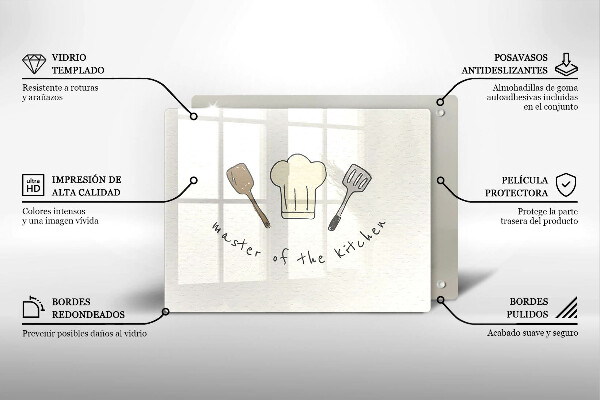 Tűzhelyvédő Master of the Kitchen