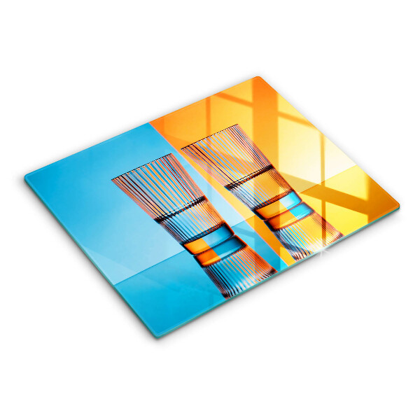 Tűzhelyvédő Két pohár vizet