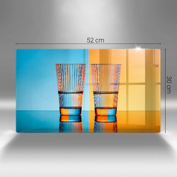 Tűzhelyvédő Két pohár vizet