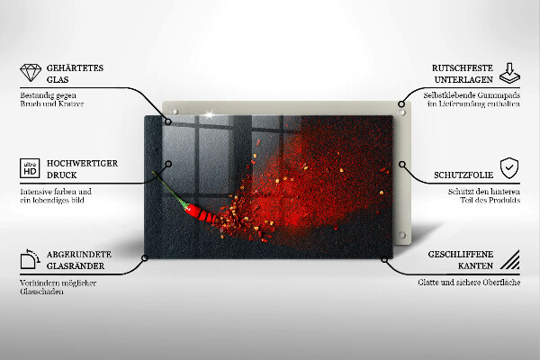 Tűzhelyvédő Csili paprika