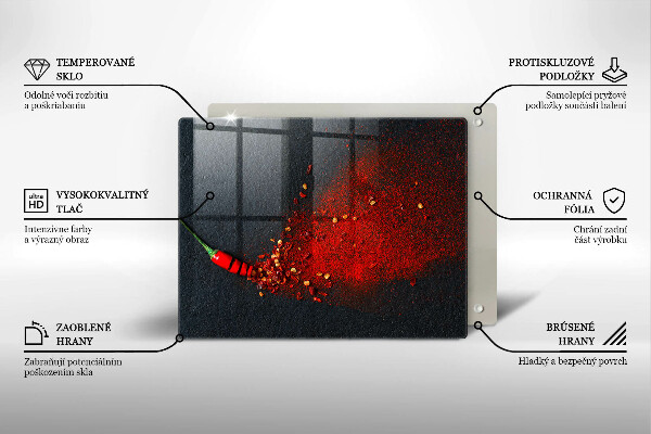 Tűzhelyvédő Csili paprika