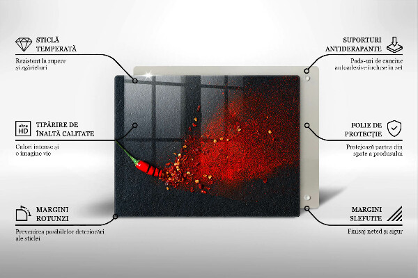 Tűzhelyvédő Csili paprika