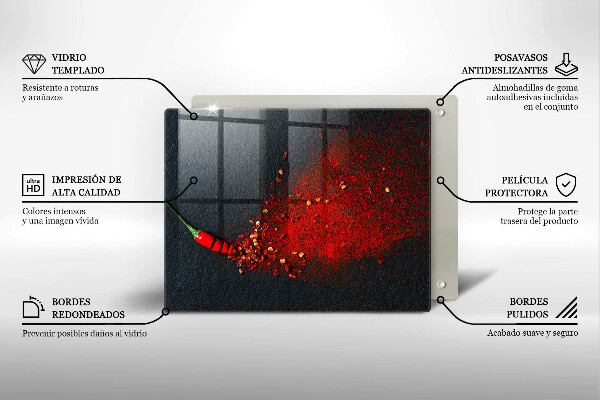 Tűzhelyvédő Csili paprika