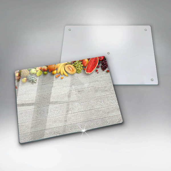 Tűzhelyvédő Gyümölcsök a deszkán