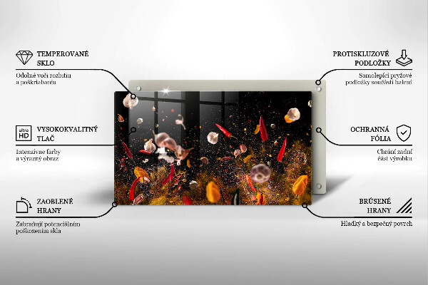 Tűzhelyvédő Forró fűszerek