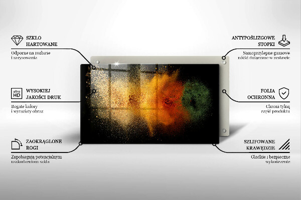 Tűzhelyvédő Színes fűszerek