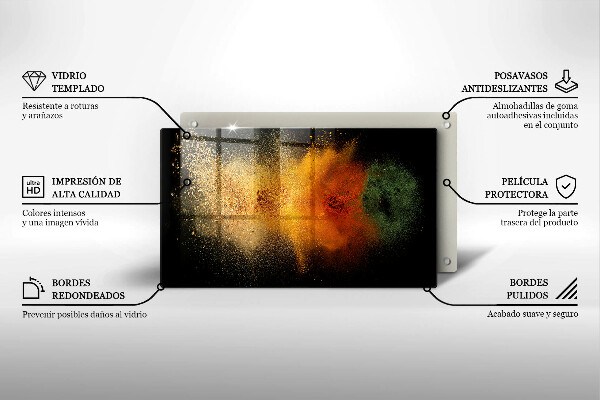 Tűzhelyvédő Színes fűszerek