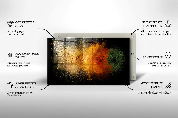 Tűzhelyvédő Színes fűszerek