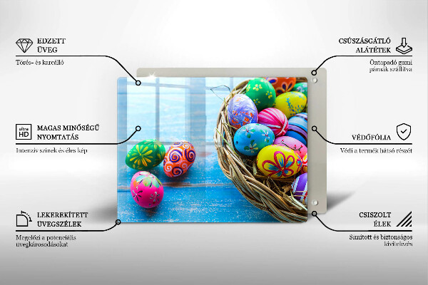 Tűzhelyvédő Húsvéti tojások Húsvéti tojások