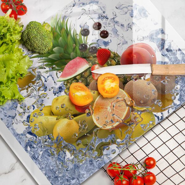 Tűzhelyvédő Lédús gyümölcs és víz