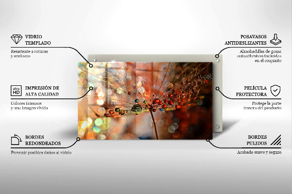 Tűzhelyvédő Nedves pitypang