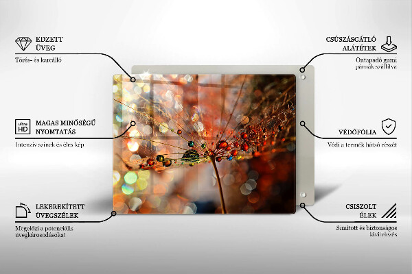 Tűzhelyvédő Nedves pitypang