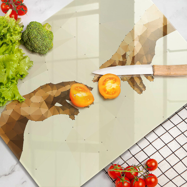 Tűzhelyvédő Ádám kezeinek teremtése