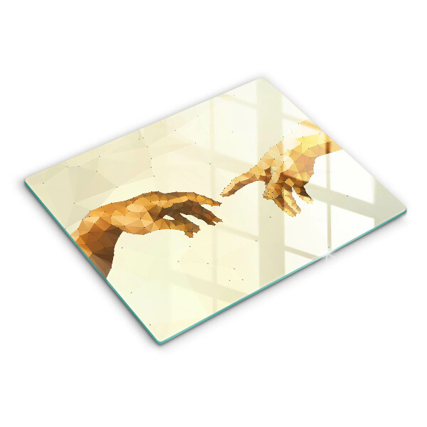 Tűzhelyvédő Ádám kezeinek teremtése