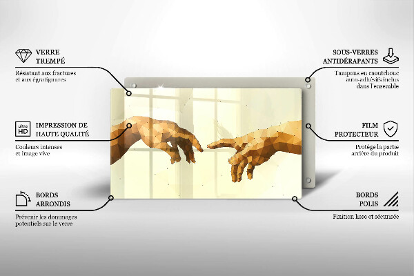 Tűzhelyvédő Ádám kezeinek teremtése