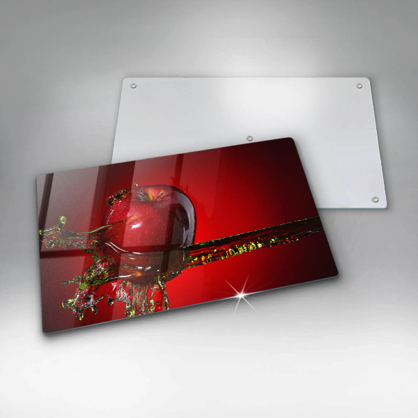 Tűzhelyvédő Alma gyümölcs vízben