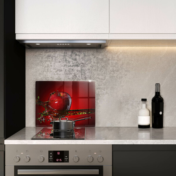 Tűzhelyvédő Alma gyümölcs vízben