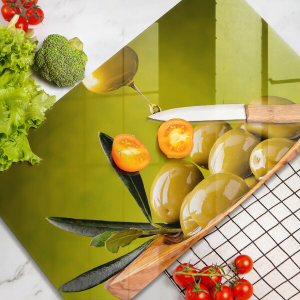 Tűzhelyvédő Ízletes olajbogyó