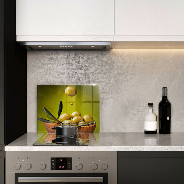 Tűzhelyvédő Ízletes olajbogyó