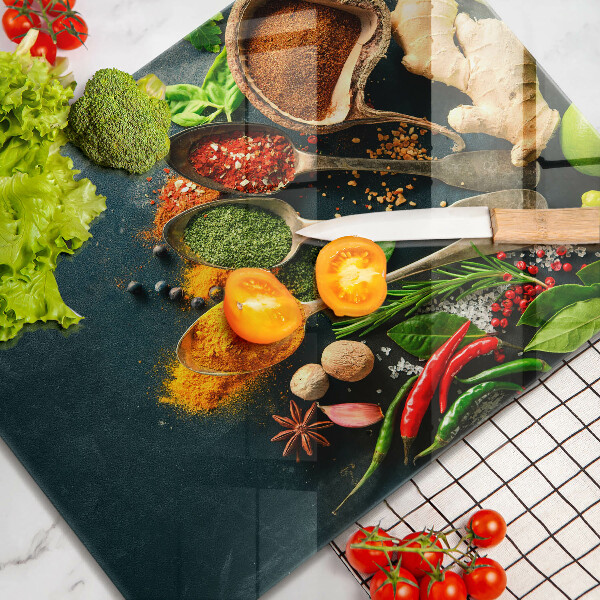 Tűzhelyvédő Konyhai fűszerek kanál