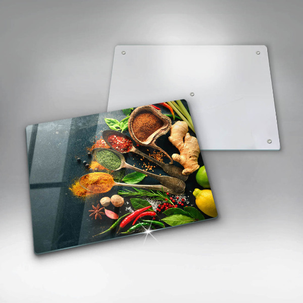 Tűzhelyvédő Konyhai fűszerek kanál