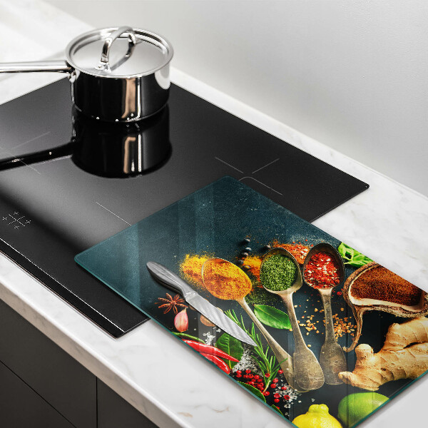 Tűzhelyvédő Konyhai fűszerek kanál