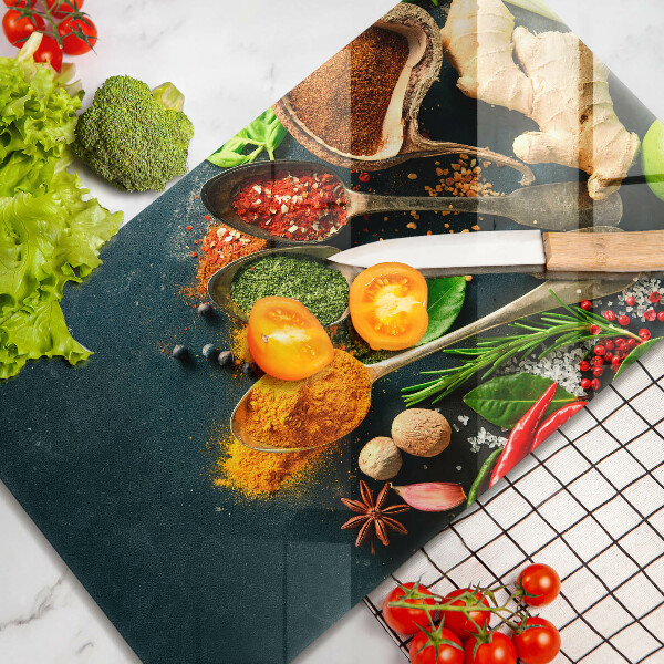 Tűzhelyvédő Konyhai fűszerek kanál