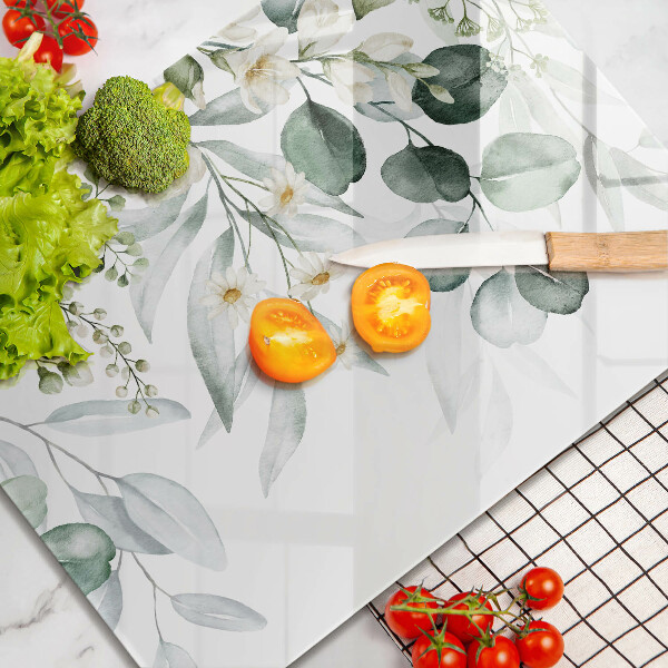 Tűzhelyvédő Akvarell növények