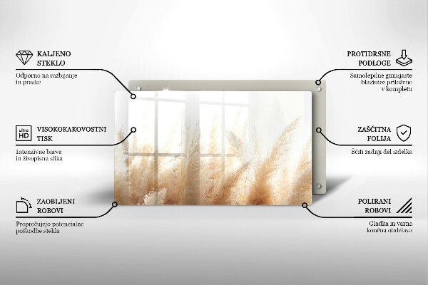 Tűzhelyvédő Pampa fű