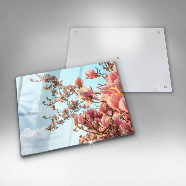 Tűzhelyvédő Rózsaszín virágú fa