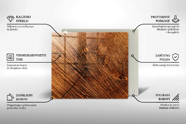 Tűzhelyvédő üveglap Fa szerkezet