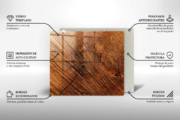 Tűzhelyvédő üveglap Fa szerkezet