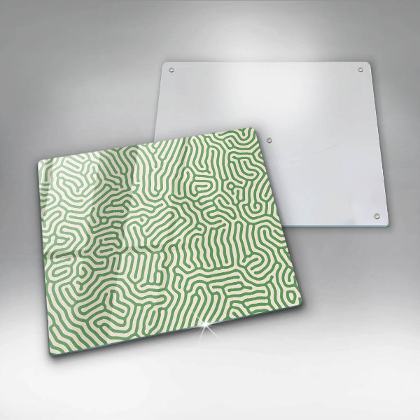 Tűzhelyvédő üveglap Absztrakt vonalak