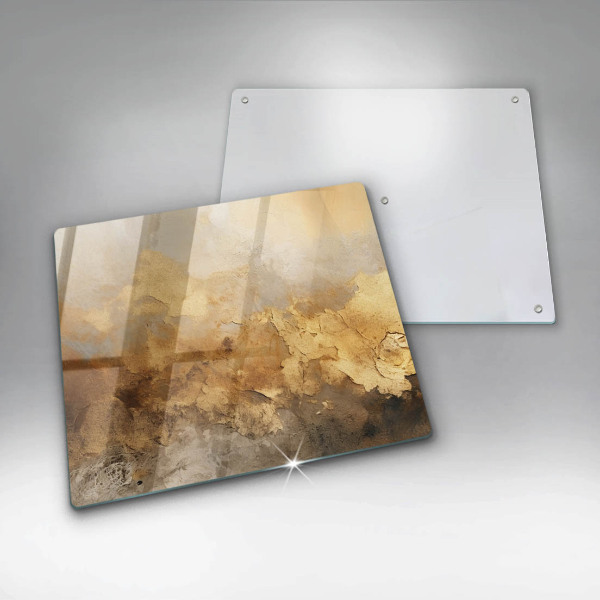 Tűzhelyvédő üveglap Gazdag textúra