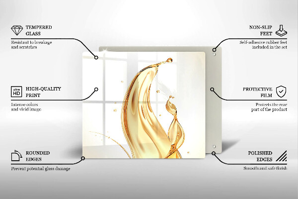 Tűzhelyvédő üveglap olivaolaj