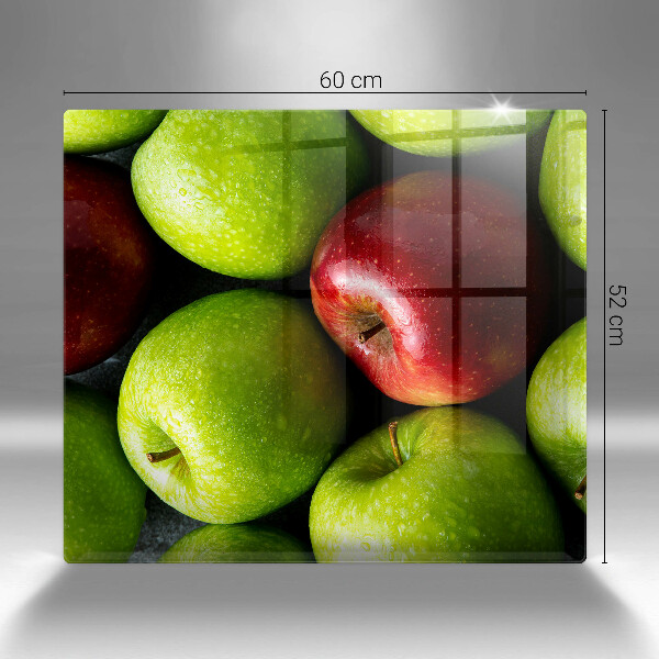 Tűzhelyvédő üveglap Lédús alma