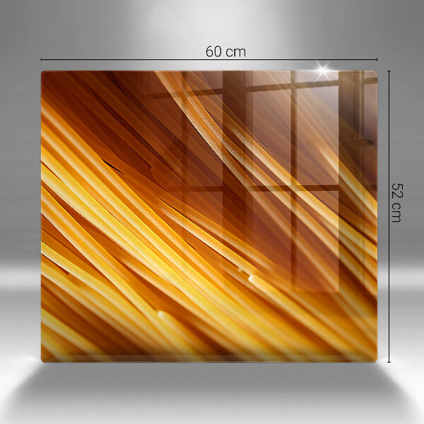 Tűzhelyvédő üveglap Spagetti tészta