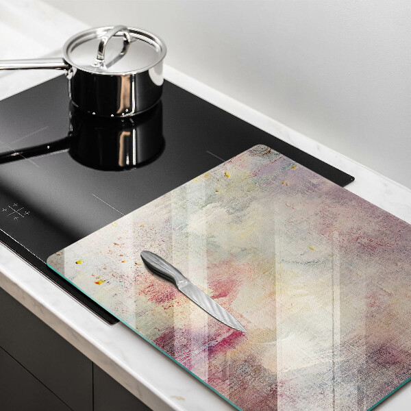 Tűzhelyvédő üveglap Festék textúra háttér