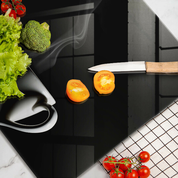 Tűzhelyvédő üveglap Egy csésze tea