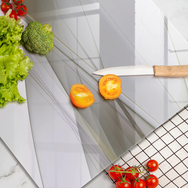 Tűzhelyvédő üveglap Absztrakt vonalak tervezése