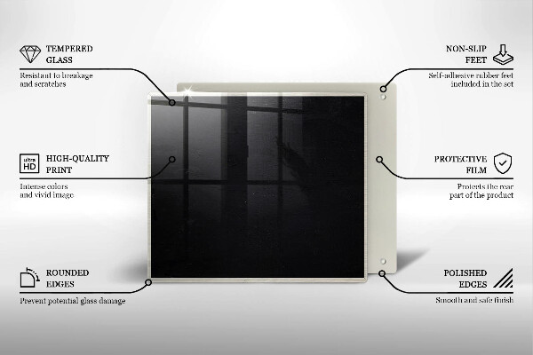 Tűzhelyvédő üveglap Palatábla