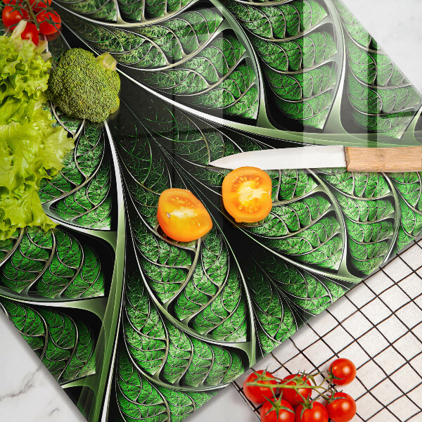 Tűzhelyvédő üveglap A levélér szerkezete