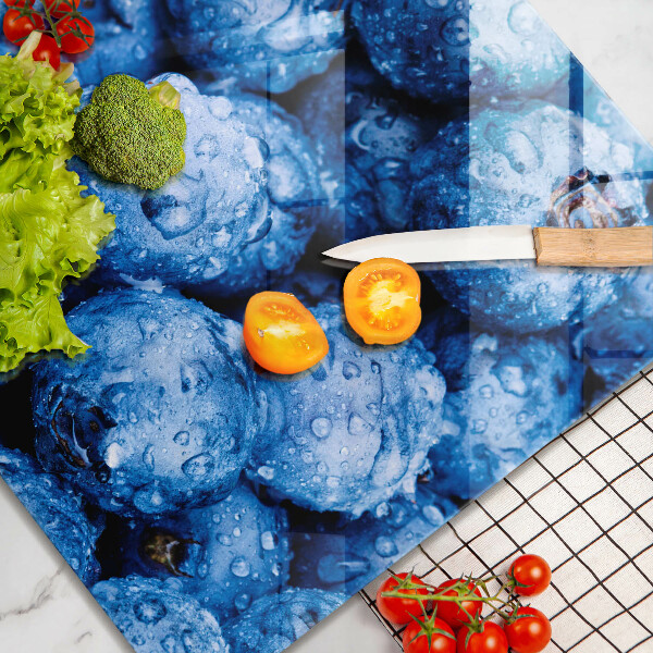 Tűzhelyvédő üveglap Lédús áfonya