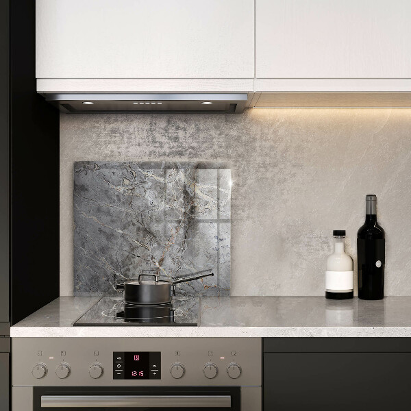 Tűzhelyvédő üveglap Kő textúra