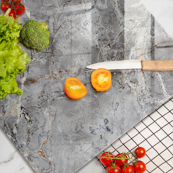 Tűzhelyvédő üveglap Kő textúra